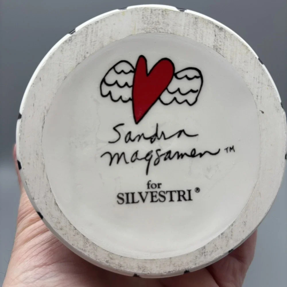 Sandra Magsamen For Silvestri Head Vase Bright Ideas Charms‎ Buttons Beads Multi